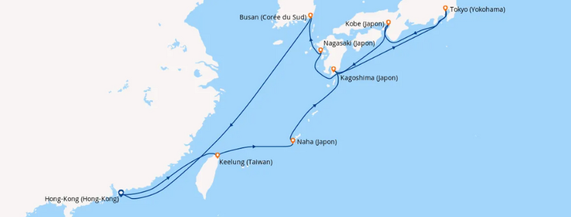 map costa serena 15 jours